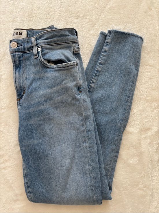 Agolde Denim - Aritzia Agolde distressed skinny jeans